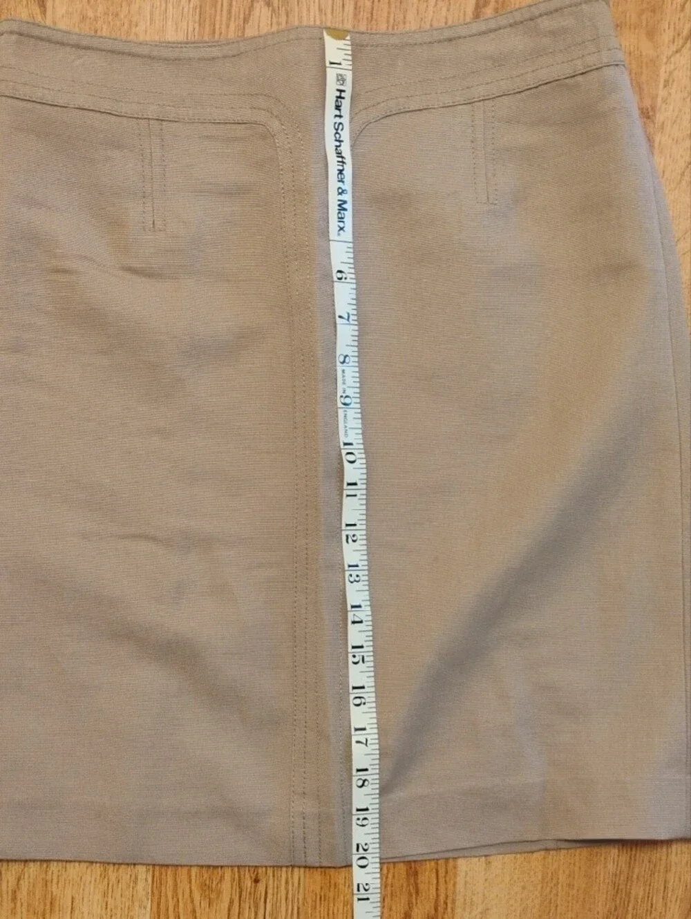 Tory Burch Tan Mini Pencil Skirt